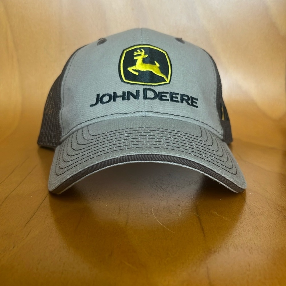 John Deere Brown Mesh Cap